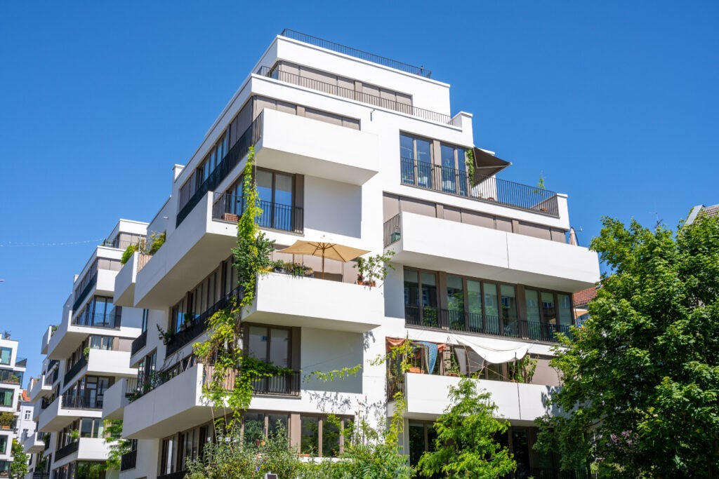 Stunning home in an apartment building, a symbol of homeowners insurance protection