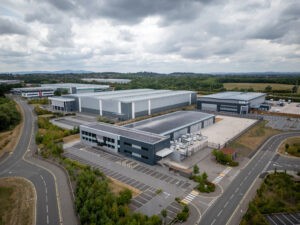 Industrial Building, symbolizing protection provided by commercial property insurance in Colorado.