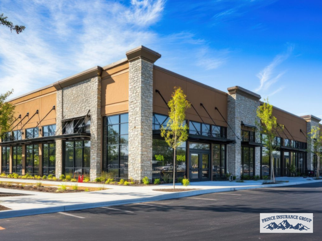 Commercial property building protected by Commercial Property Insurance coverage